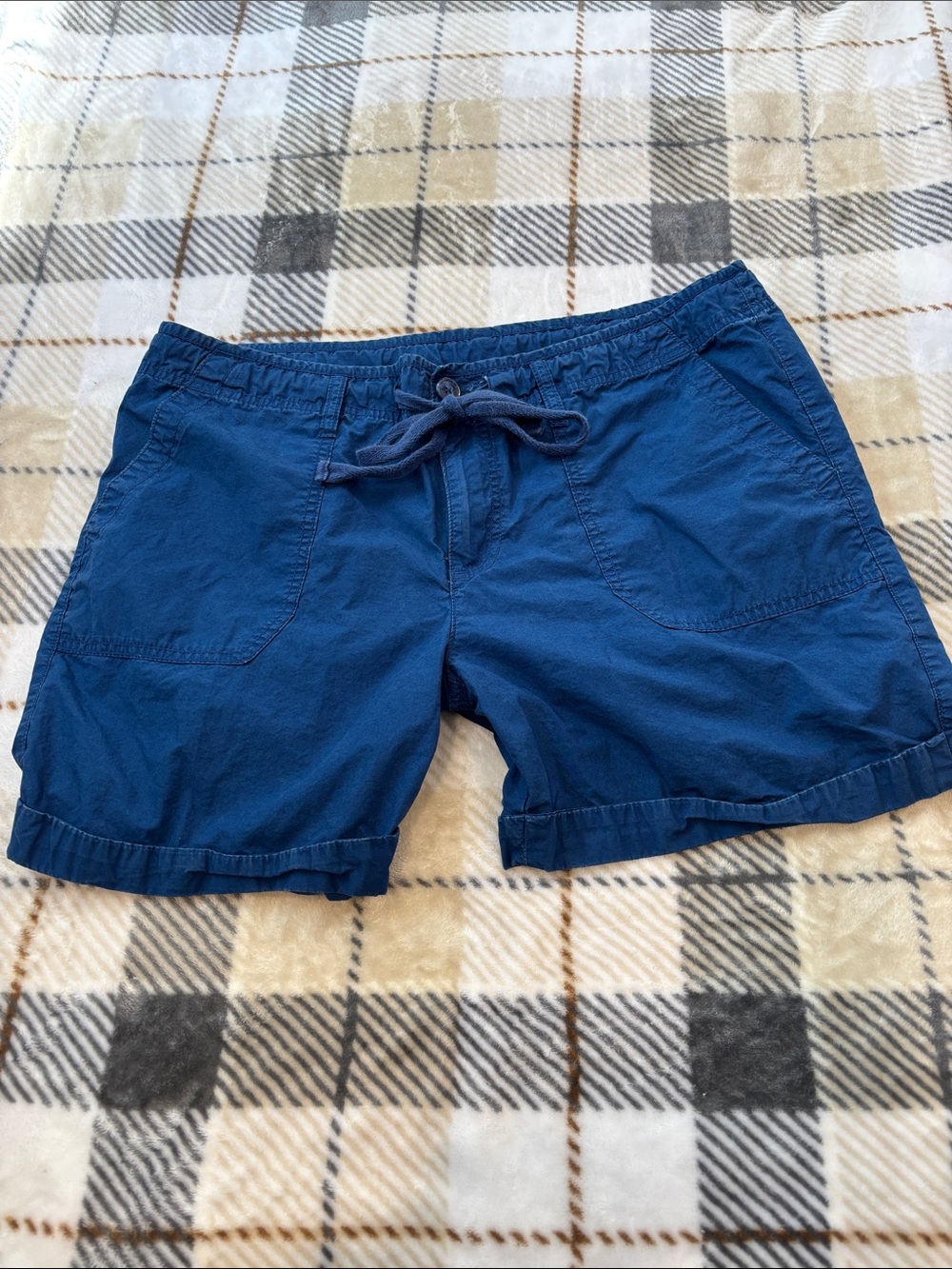 Casual Drawstring Shorts - Navy Blue by JCP